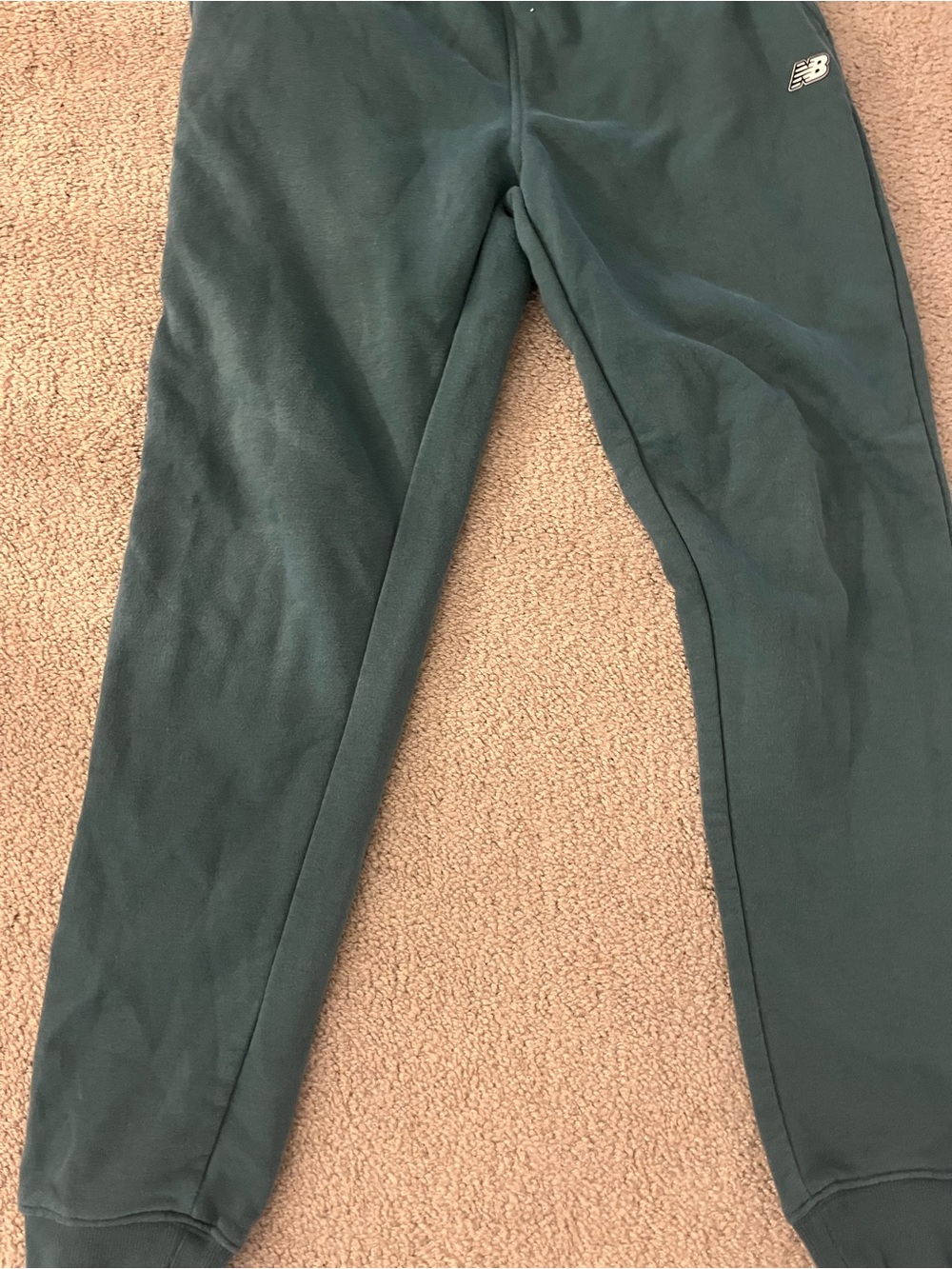 New Balance Kids Dark Green Fleece Joggers